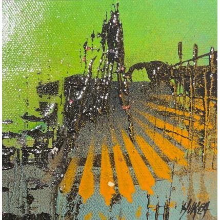 Painting Hope KTDRAL - Cathédrale de Strasbourg by Horea | Painting Figurative Oil Urban