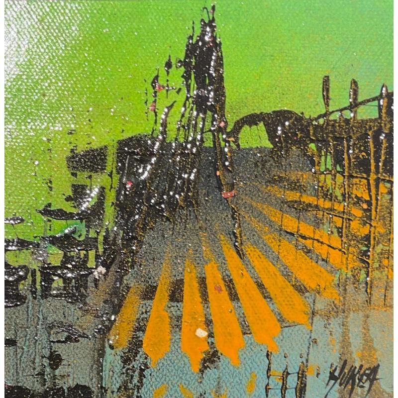 Painting Hope KTDRAL  - Cathédrale de Strasbourg by Horea | Painting Figurative Urban Oil