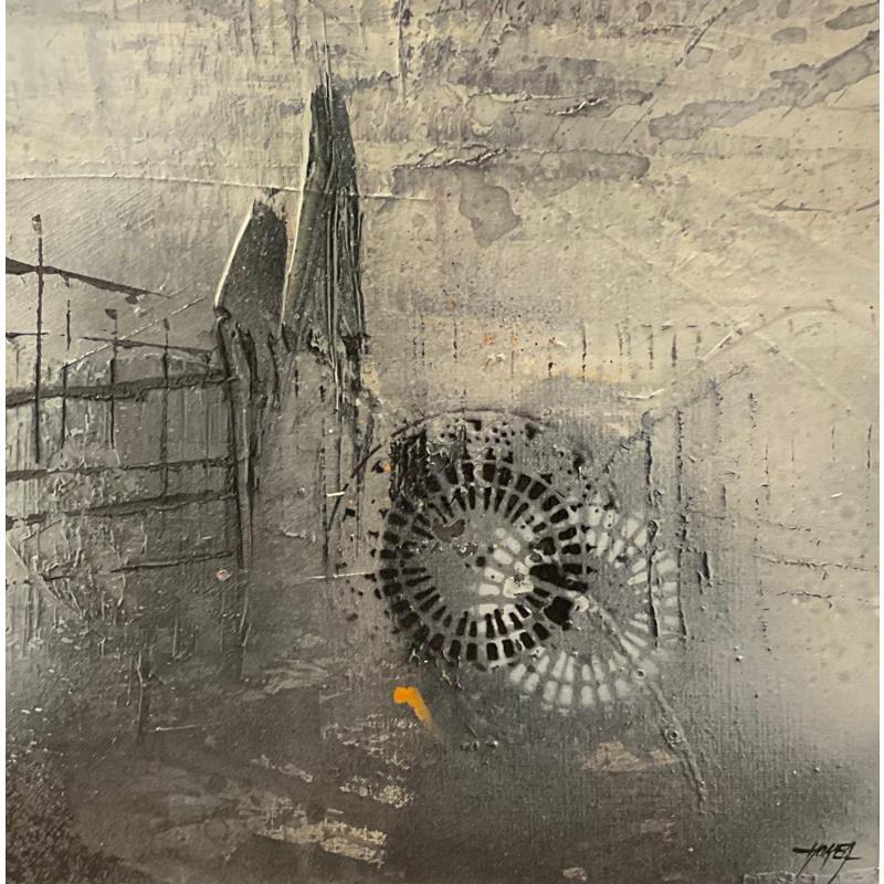 Painting Cathédrale Strasbourg by Horea | Painting Figurative Urban Oil