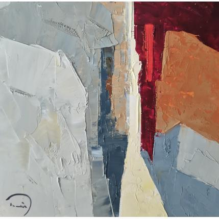 Gemälde La rue d'automne von Tomàs | Gemälde