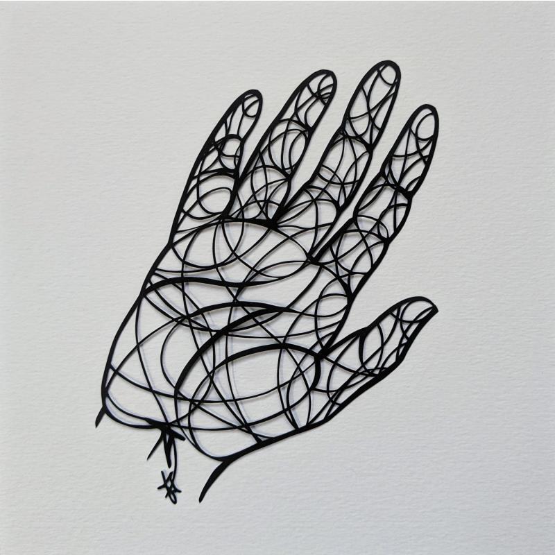 Painting S'ouvrir by Atalanta Vanessa | Painting Paper