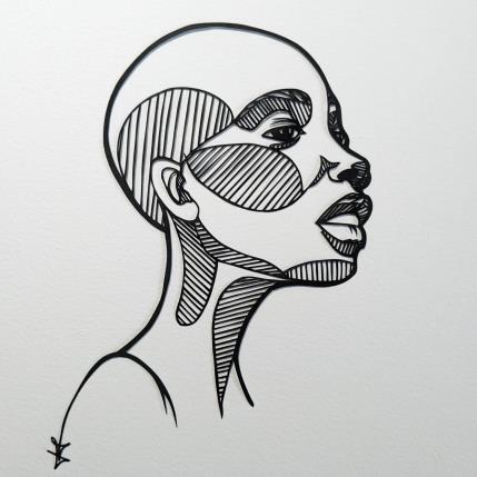 Pintura Portrait de Femme #3 por Atalanta Vanessa | Pintura  Papel Iconos pop, Retrato