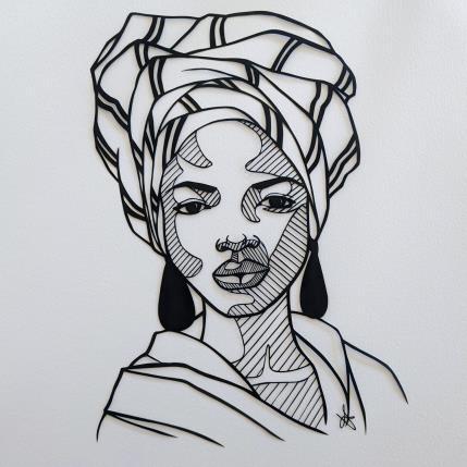 Pintura Portrait de Femme #9 por Atalanta Vanessa | Pintura  Cartón, Papel Retrato, Sociedad