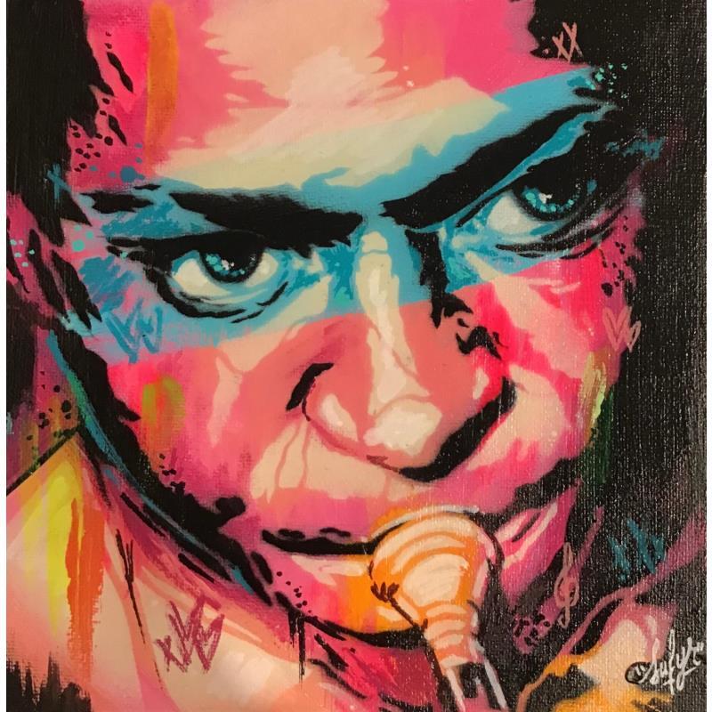 Pintura Miles Davis por Sufyr | Pintura Arte callejero Graffiti Posca