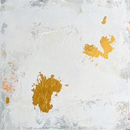 Painting Les petits crabes by Luz Alexandra | Painting Abstract Acrylic, Gold leaf Minimalist