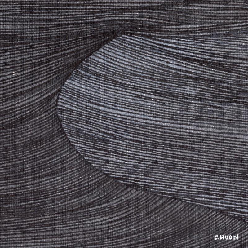 Painting Ligne de vie by Huon Coralie | Painting Figurative Landscapes Marine Nature Acrylic