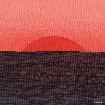 Painting Mouvement Subtile by Huon Coralie | Painting Figurative Acrylic Landscapes, Marine, Nature, Pop icons