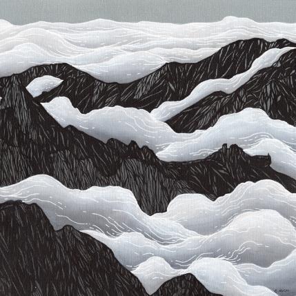 Painting Madère by Huon Coralie | Painting Figurative Acrylic Landscapes, Nature