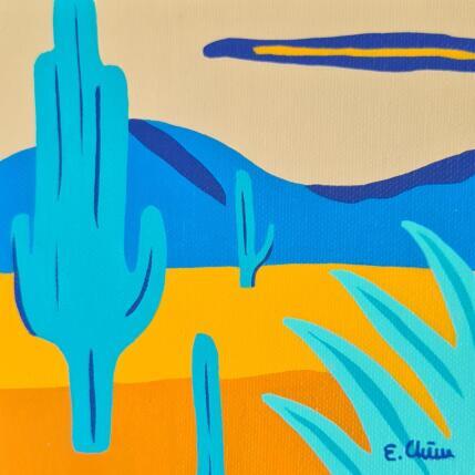 Gemälde Calor von Emilie Chêne | Gemälde Figurativ Acryl Landschaften, Natur