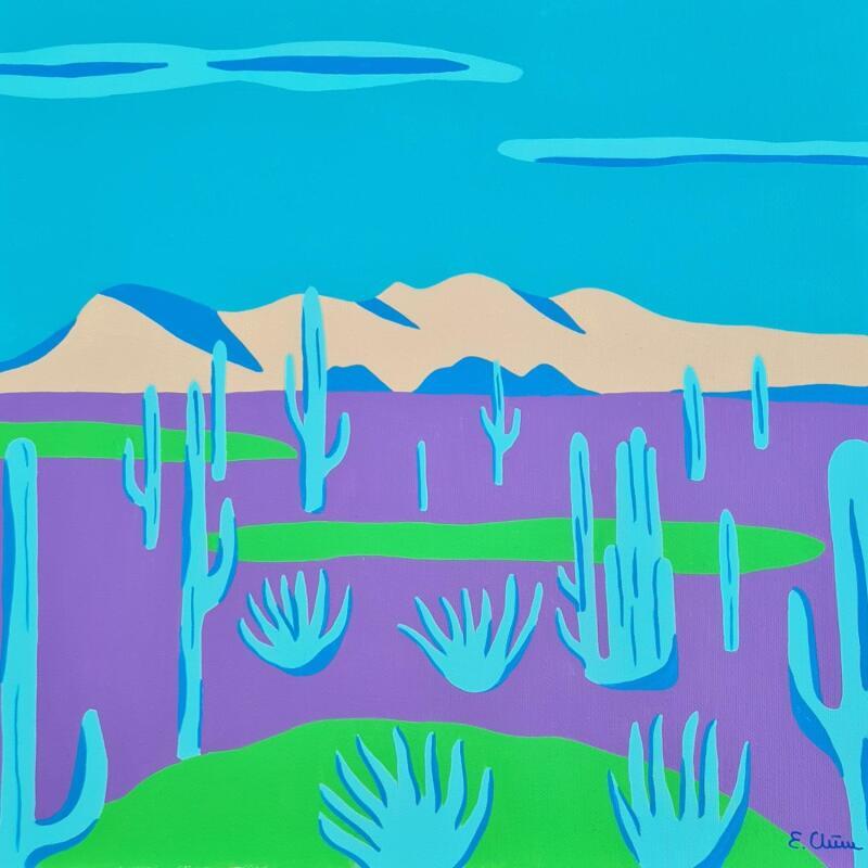 Gemälde Nocturne von Emilie Chêne | Gemälde