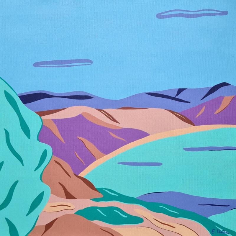 Peinture Espoirs par Emilie Chêne | Tableau