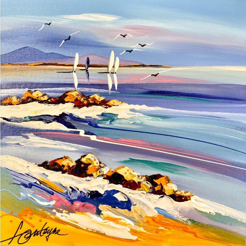 Painting LIBERTE du SUD by Fonteyne David | Painting Figurative Acrylic