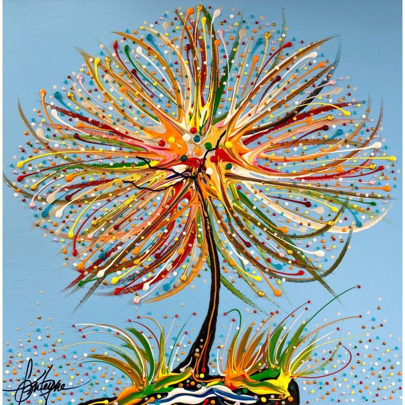 Peinture TOI DANS LE CIEL par Fonteyne David | Tableau Figuratif Acrylique