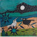 Peinture BLANCO Y NEGRO par Arias Parera Almudena | Tableau Art naïf Acrylique Collage