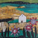 Gemälde LA CASA BLANCA von Arias Parera Almudena | Gemälde Naive Kunst Acryl Collage