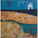 Painting AMOR AMARILLO by Arias Parera Almudena | Painting Naive art Acrylic Gluing