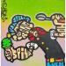 Peinture POPEYE SPINACH ICE CREAM par Cmon | Tableau Pop-art Icones Pop