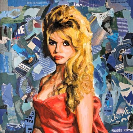 Peinture BB par G.C.Popartist | Tableau Pop-art Acrylique, Collage, Graffiti Icones Pop