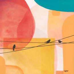 Painting Line by Billy Dust | Painting Naive art Acrylic, Ink, Watercolor Nature, Pop icons