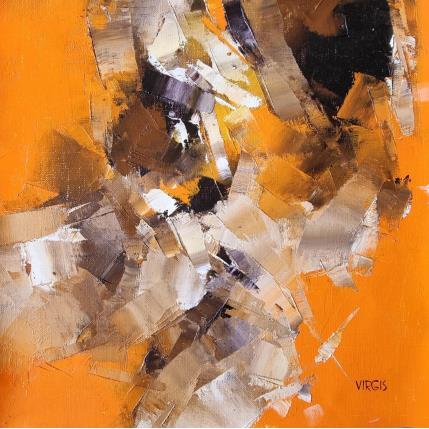 Peinture Our roads, our lives par Virgis | Tableau Abstrait Huile Minimaliste