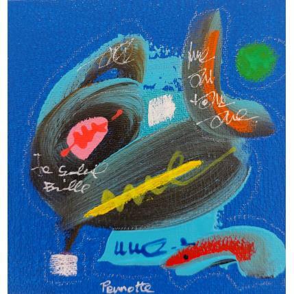 Peinture Mitu par Perrotte | Tableau Art Singulier Acrylique