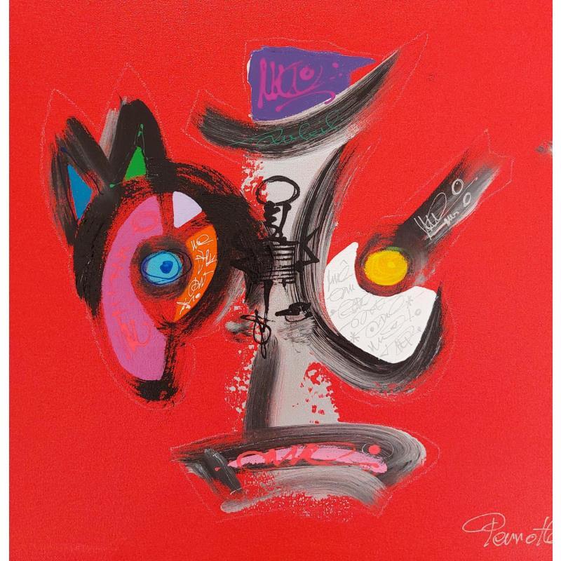 Peinture Flax par Perrotte | Tableau Art Singulier Acrylique