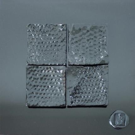 Peinture Orbee 1 par Bauquel Véronique | Tableau Abstrait Acrylique Minimaliste