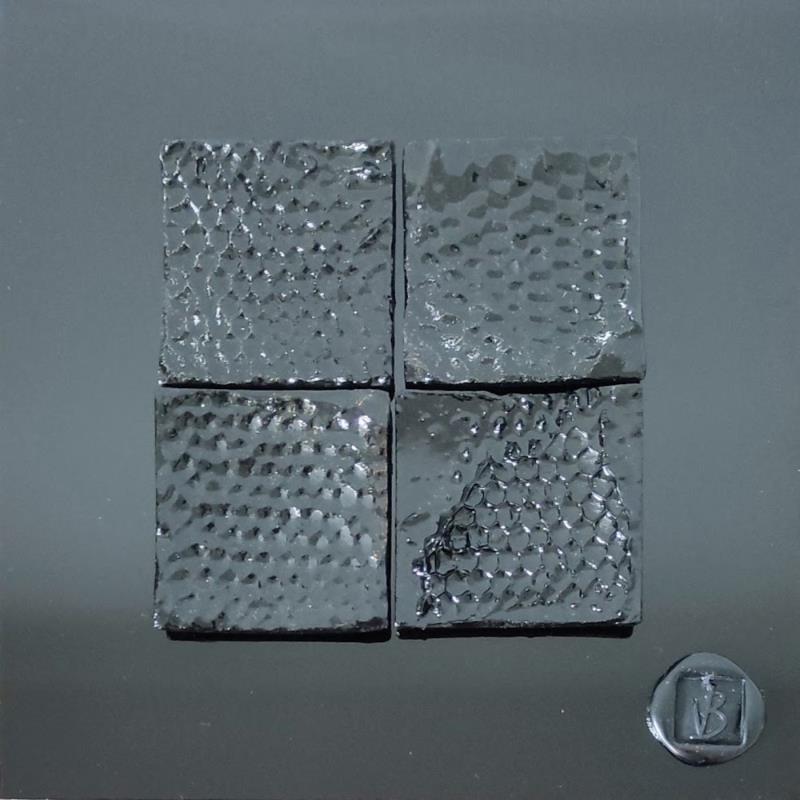 Painting Orbee 1 by Bauquel Véronique | Painting Abstract Minimalist Acrylic