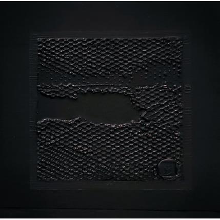 Painting Crépuscule by Bauquel Véronique | Painting Abstract Resin Minimalist