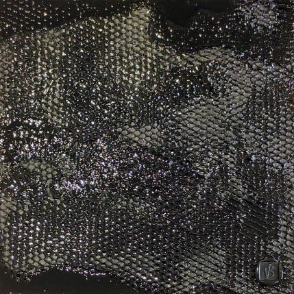 Peinture Black Jack par Bauquel Véronique | Tableau Abstrait Acrylique Minimaliste