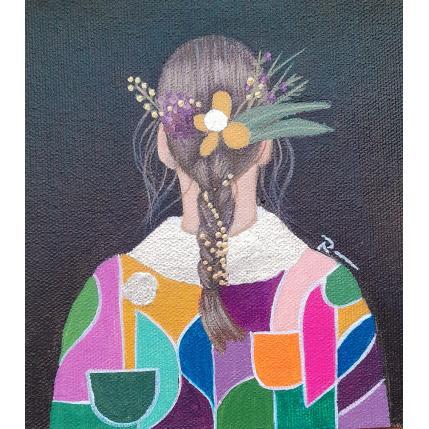 Peinture Keiko par Rosângela | Tableau Figuratif Acrylique Portraits