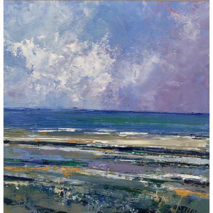 Peinture La mer est calme par Dessein Pierre | Tableau Figuratif Huile Marine