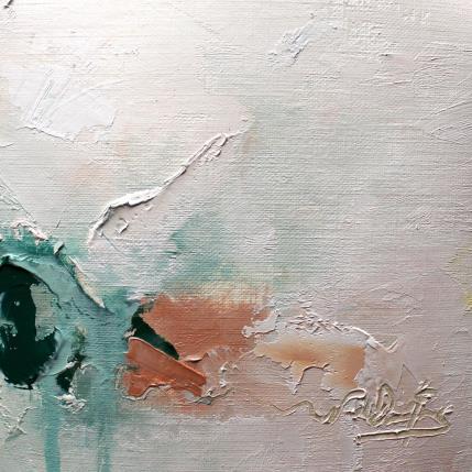 Peinture si douce terracota par Dumontier Nathalie | Tableau Abstrait Huile Minimaliste