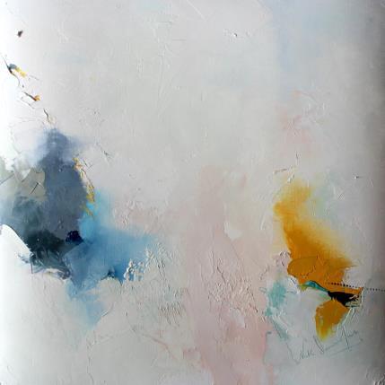 Peinture il y a tant de chose à voir  par Dumontier Nathalie | Tableau Abstrait Huile Minimaliste