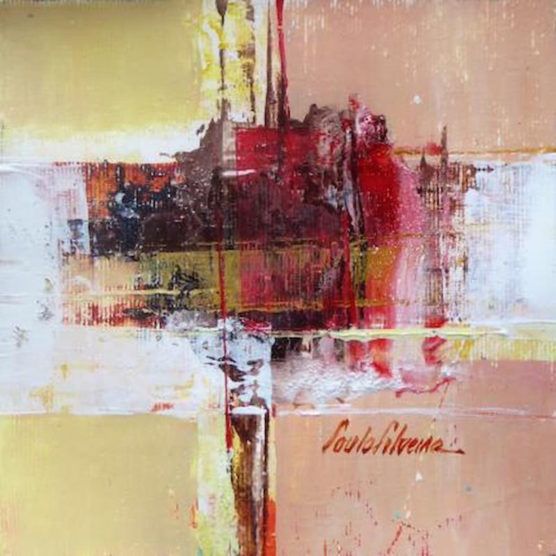 Painting Outono by Silveira Saulo | Painting Abstract Acrylic