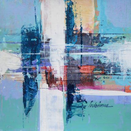 Painting Tons do Céu by Silveira Saulo | Painting Abstract Acrylic