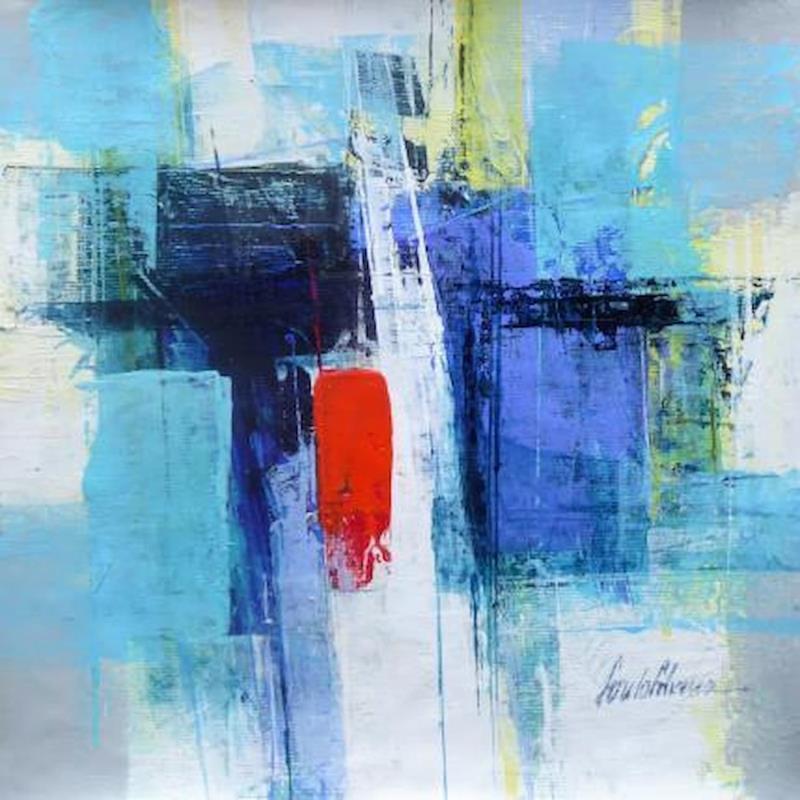 Gemälde Espaço von Silveira Saulo | Gemälde Abstrakt Acryl