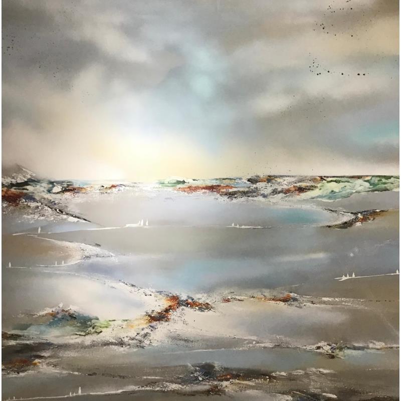 Peinture 802 par Naen | Tableau Abstrait Acrylique Encre