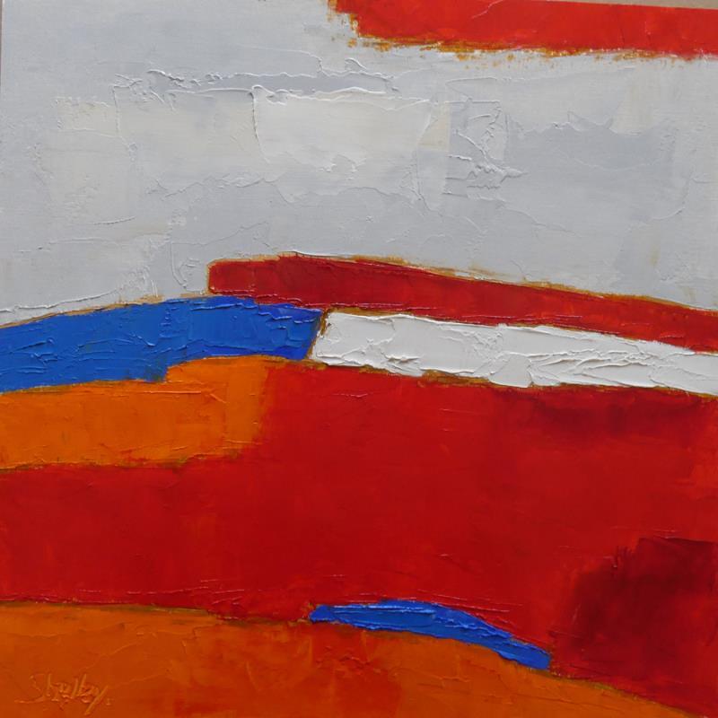 Gemälde SIDERAL von Shelley | Gemälde Abstrakt Öl