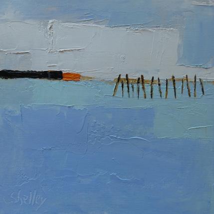 Peinture Immensité par Shelley | Tableau Abstrait Huile