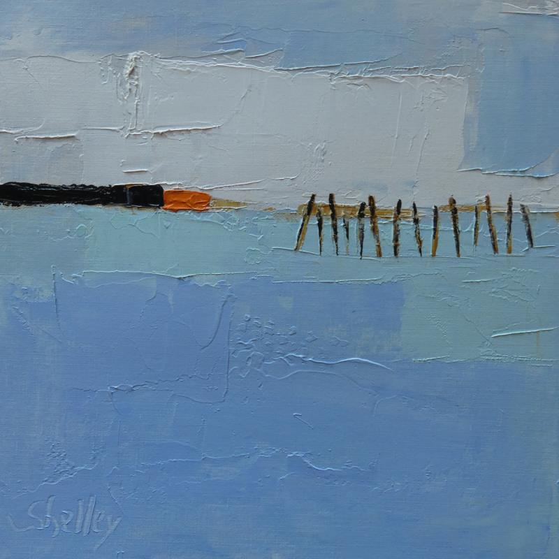 Peinture Immensité par Shelley | Tableau Abstrait Huile