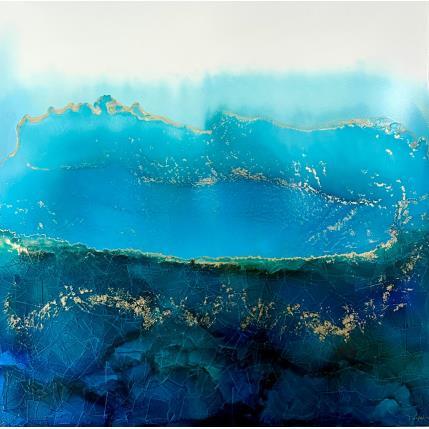 Peinture 1317 - Poésie Marine par Depaire Silvia | Tableau Abstrait Acrylique Minimaliste