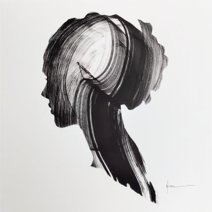 Peinture Time LV par Nicol | Tableau Figuratif Encre Portraits