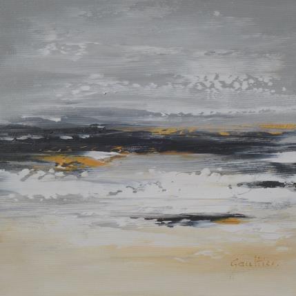 Gemälde L'écume des vagues von Gaultier Dominique | Gemälde Figurativ Öl Marine, Pop-Ikonen