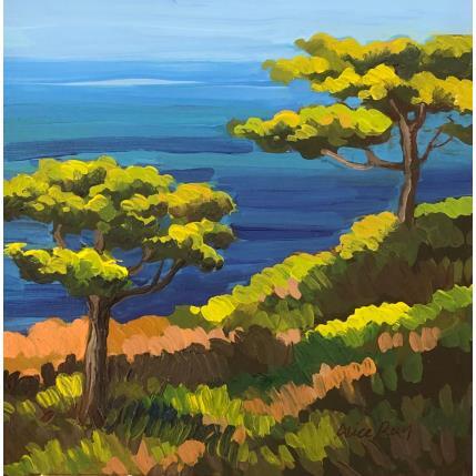 Painting Les deux pins by Alice Roy | Painting Figurative Oil