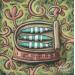 Painting Boîte de sardines by Catoni Melina | Painting Naive art Animals Still-life Acrylic