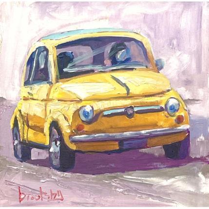 Painting 500 Gold by Brooksby | Painting Figurative Oil Life style, Pop icons