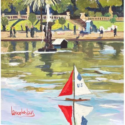 Painting Reflections and Souvenirs by Brooksby | Painting Figurative Oil Landscapes, Urban