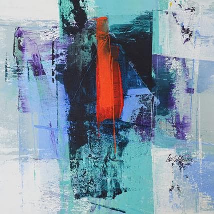 Painting Caminhos by Silveira Saulo | Painting Abstract Acrylic Minimalist