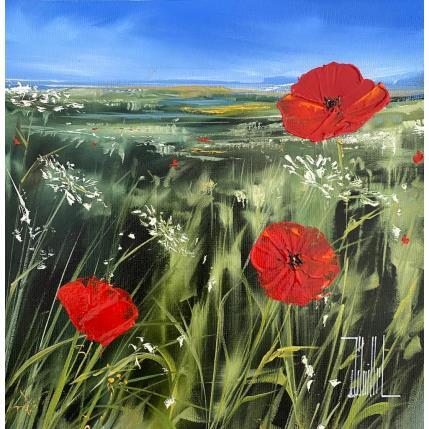 Peinture Dans les champs( 1) par Guillet Jerome | Tableau Figuratif Huile Marine